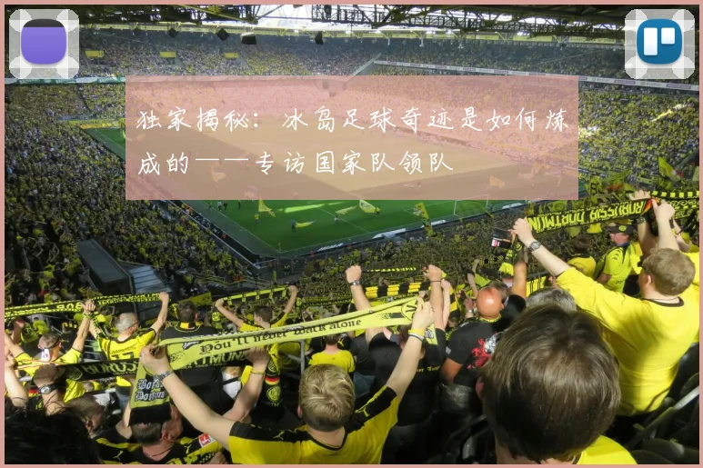独家揭秘:冰岛足球奇迹是如何炼成的——专访国家队领队
