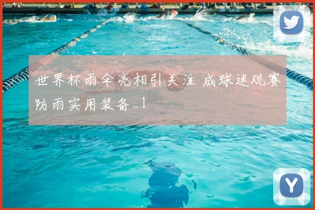 世界杯雨伞亮相引关注 成球迷观赛防雨实用装备_1